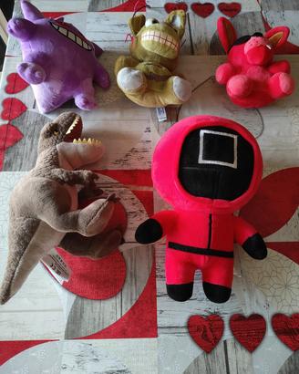 Peluche vari 