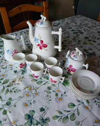 Servizio da caffè Ginori di fine '800 Doccia
