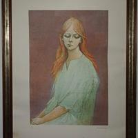 quadro ritratto di donna
