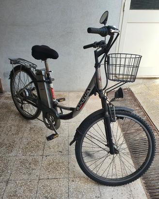 Bicicletta pedalata assistita e-bike elettrica
