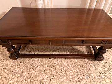 Tavolino epoca in legno massello