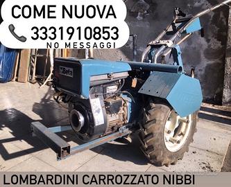 Motozappa Lombardini carrozzato Nibbi