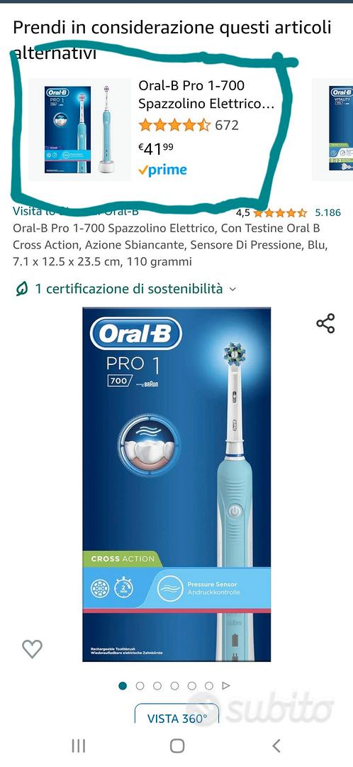 ORAL-B PRO1 MODELLO 700 - Elettrodomestici In vendita a Milano