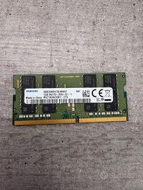 Memoria DDR4 SoDimm 16Gb (1x16) Samsung