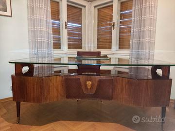 Scrivania  di design Mid Century italiano