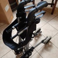 Carrello da passeggio accompagna anziani