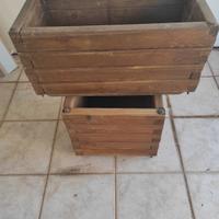 Fioriere in legno