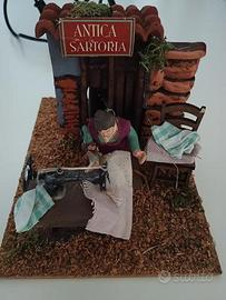 Pastore: sarta in moviento - presepio Napoletano