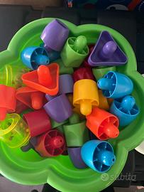 Giochi Montessori Quercetti Chunky Peggy Box