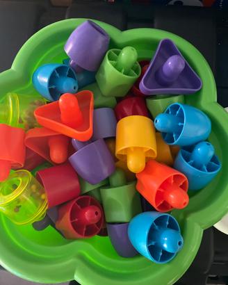 Giochi Montessori Quercetti Chunky Peggy Box