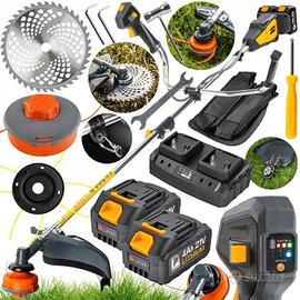 Decespugliatore 42V Brushless 2 Batterie 4Ah + Kit