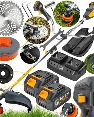 Decespugliatore 42V Brushless 2 Batterie 4Ah + Kit