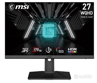 MSI G272QPF Monitor Gaming 27" WQHD