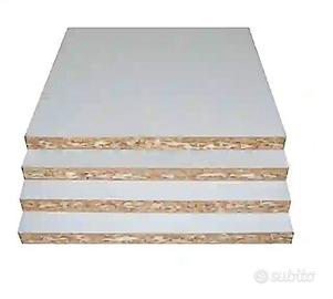 Pannello Truciolare nobilitato bianco 12 mm circa