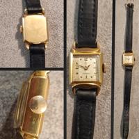 orologio omega anni 60 oro 750,si spedizione 