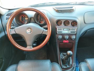 Volante e consolle in legno per Alfa 156