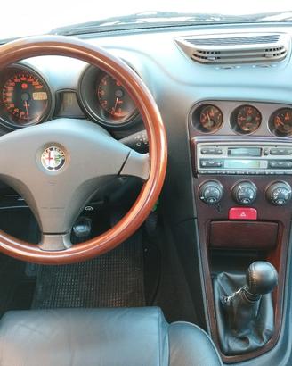 Volante e consolle in legno per Alfa 156