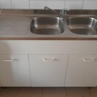 lavandino doppia vasca acciaio inox