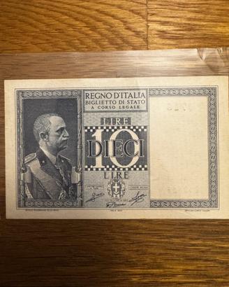 10 Lire Impero 1944 XXII