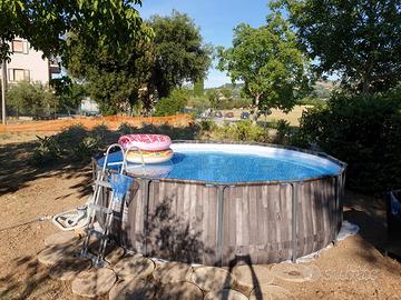 Piscina fuori terra 427x107