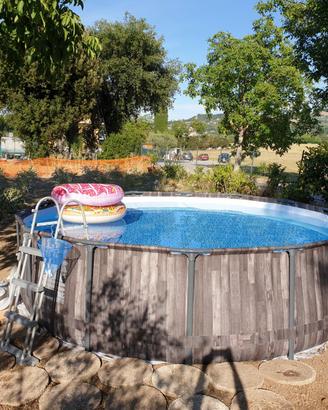 Piscina fuori terra 427x107