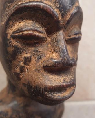 Scultura in legno Tribù Africana Luba (stima)