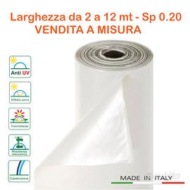 Telo polietilene serra edilizia sp. 0,20 A MISURA