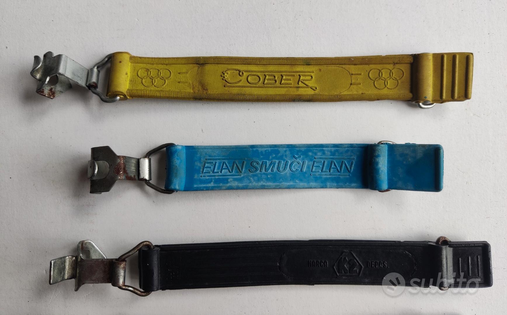 Fascette Regolabili Per Sci 48cm - In Nylon E EVA, Con Cuscinetti Protettivi | Per Sci E Snowboard