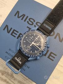 Moonswatch Neptune  Omega x Swatch NUOVO