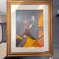 Quadro originale Mira Cancelli “Il Dono” 1982 