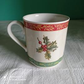 Tazza Natalizia Villeroy Boch in porcellana 