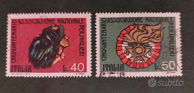 Francobolli 50° Associazione Nazionale Bersaglieri