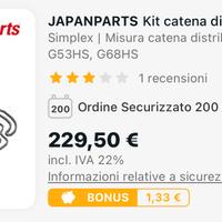 Kit catena distribuzione Mini R60