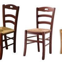 Sedie Ristorante Bar Osterie Legno cd 0285