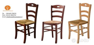 Sedie Ristorante Bar Osterie Legno cd 0285