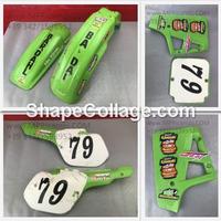 KIT PLASTICHE KAWASAKI KX 125 1986 1987 KX125 1985
