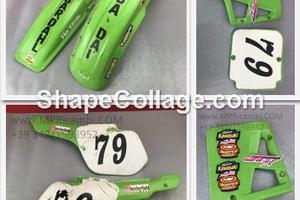 KIT PLASTICHE KAWASAKI KX 125 1986 1987 KX125 1985