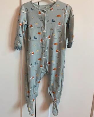 Pigiama tutina Next Baby 9-12 mesi