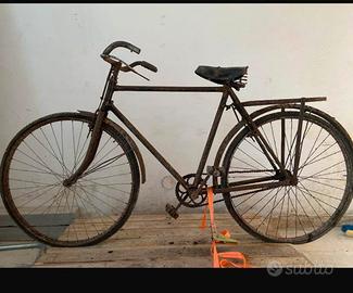 Bicicletta uomo antica freni a bacchetta