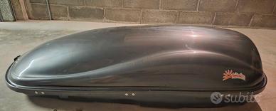 Box da tetto auto Holiday Steam CARRE' LONG (480L)