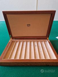 Scatola porta penne in legno