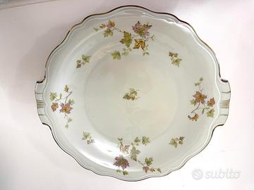 Bavaria piatto oro Zen Scherzer porcellana