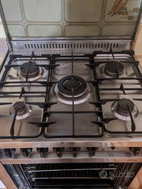stufa a gas lofa 5 fuochi con forno incorporaro