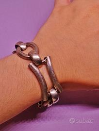 ARGENTO 800 bracciale vintage anni '70