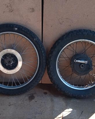 cerchi completi gagiva enduro 125