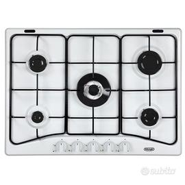 De’Longhi YBF 57 ASV Piano cottura Bianco  5Fuochi