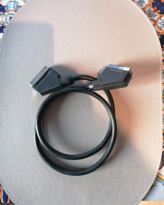 Cavo SCART maschio-maschio 90 cm TV VHS DVD