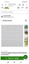 Canniccio in pvc
