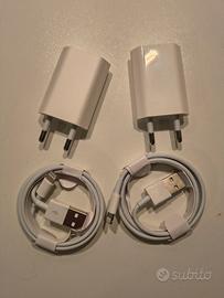 2 pezzi Caricatore 5w attacco iPhone