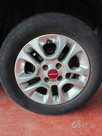 4 cerchi in lega 14" con ruote 